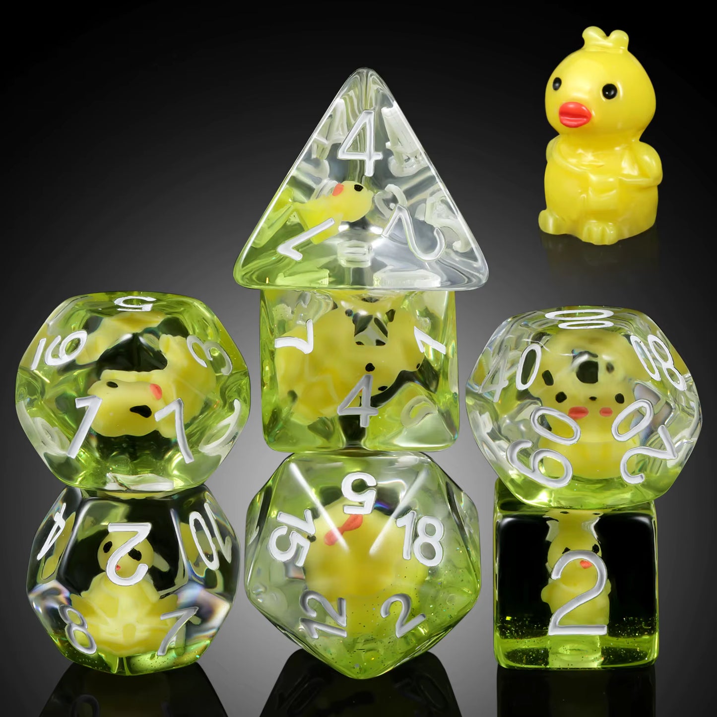 Polydice set - Kuiken