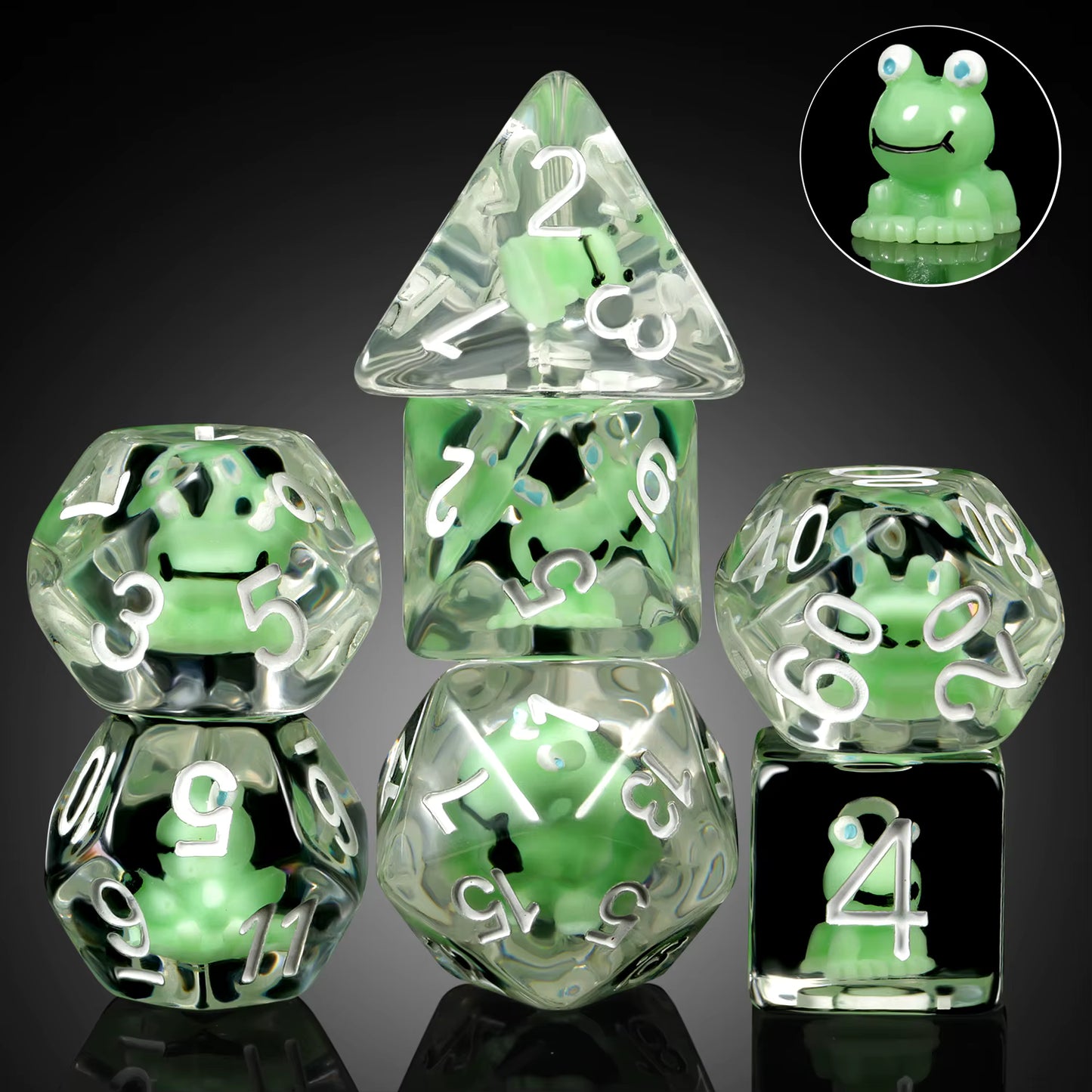Polydice set - Kikker