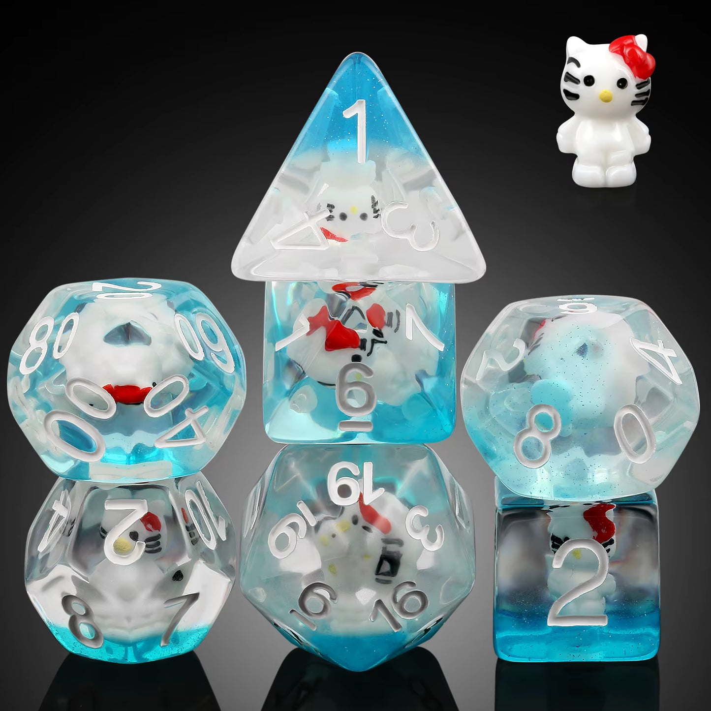 Polydice set - Hello Kitty