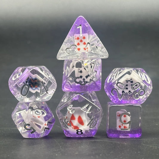 Polydice set - Poker