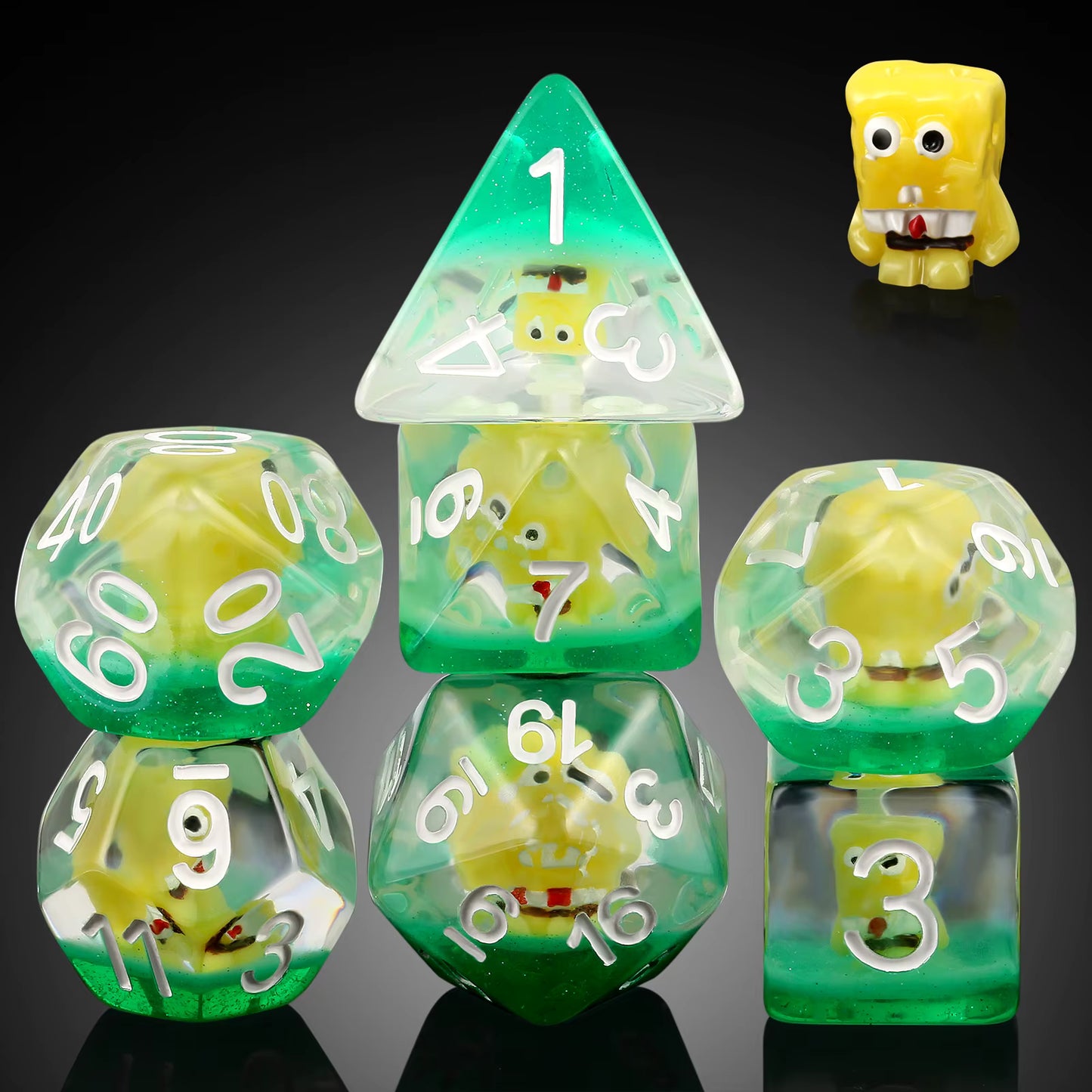 Polydice set - SpongeBob